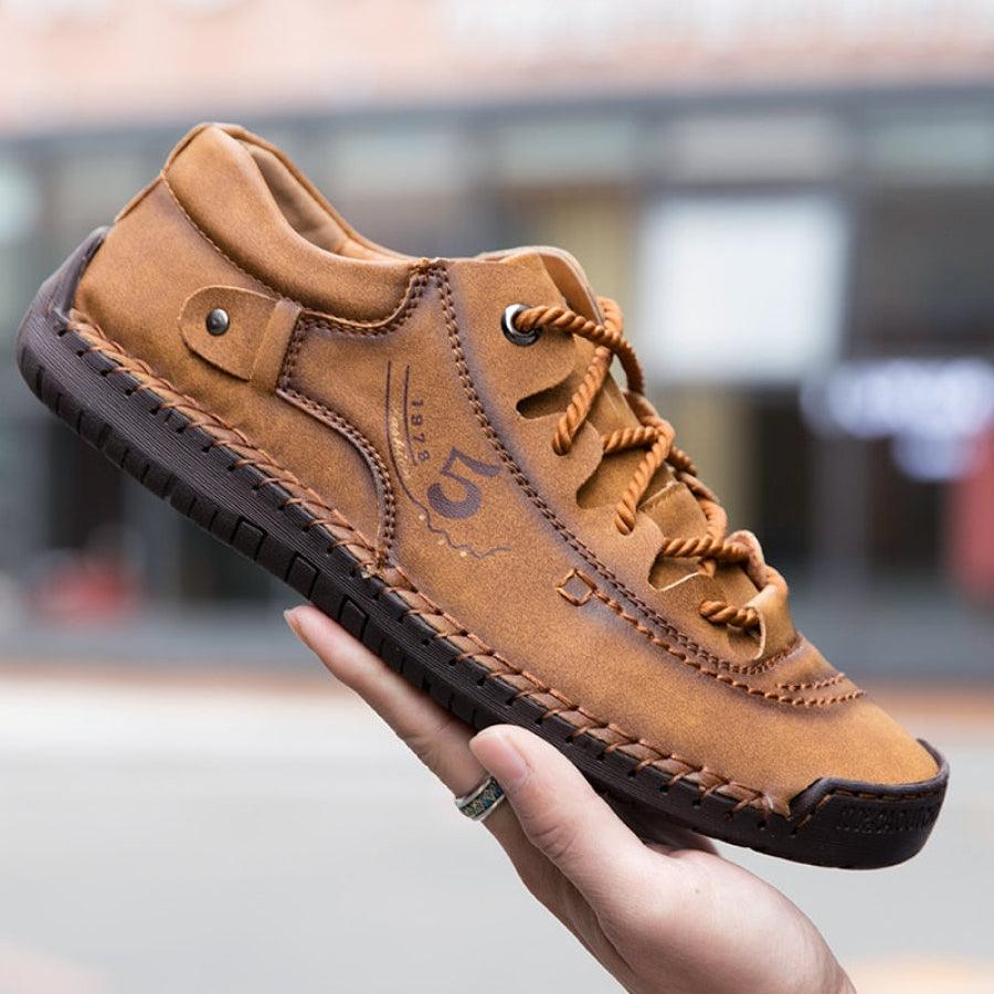 Tênis Couro Masculino Casual SurgeTrack - Sundian - Sundian