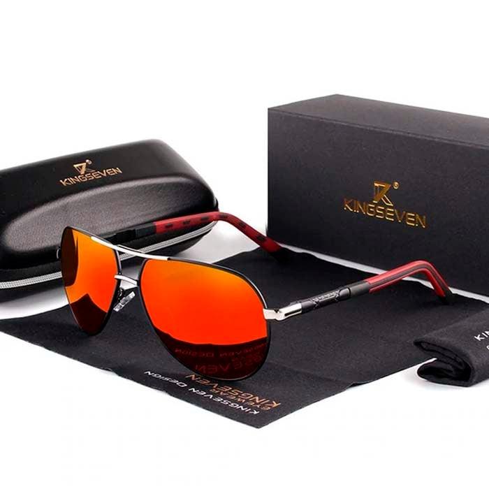 Óculos de Sol Masculino Kingseven Classic Polarizado Uv400 - Sundian - Sundian