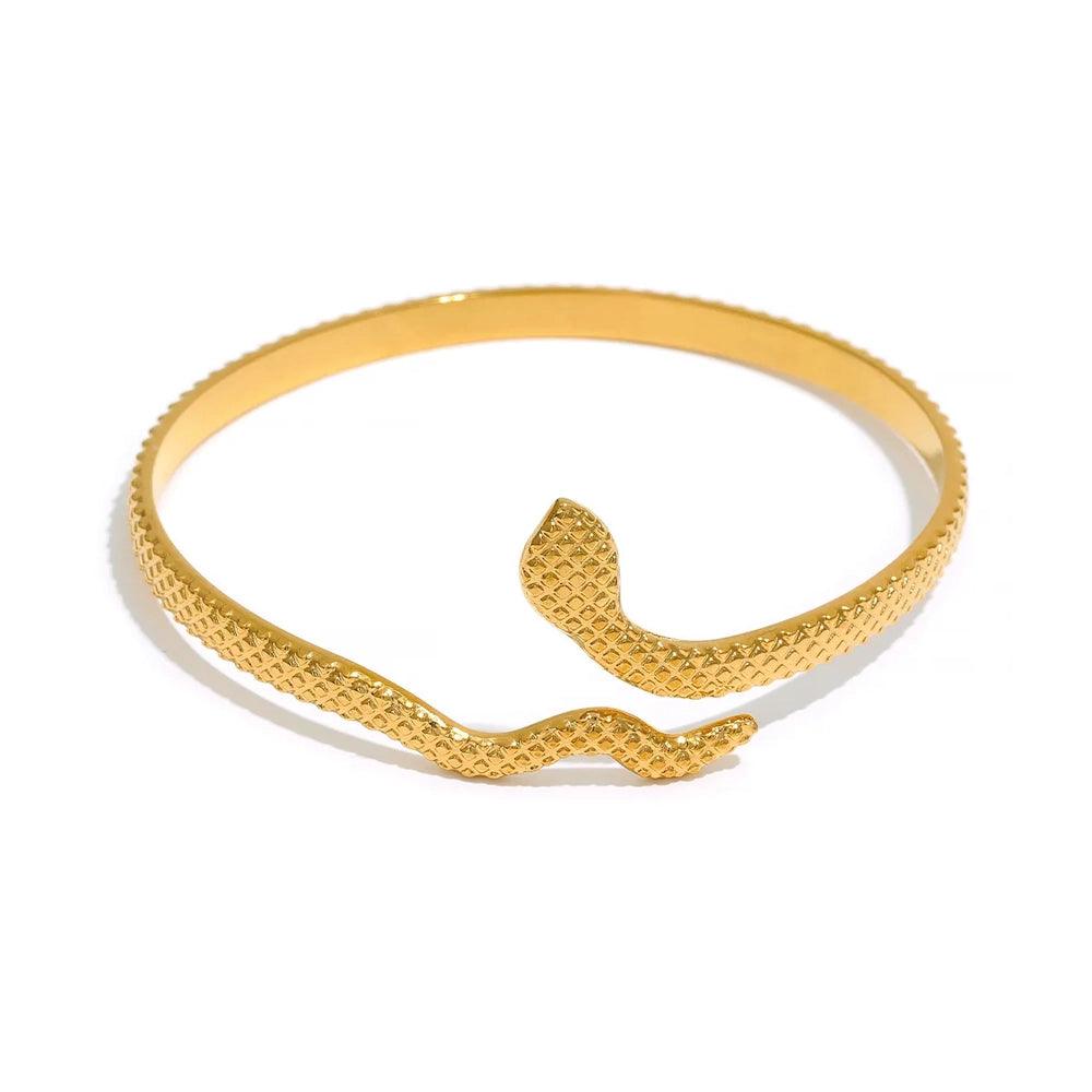 Bracelete Serpente Banhado a Ouro 18k - Sundian - Sundian