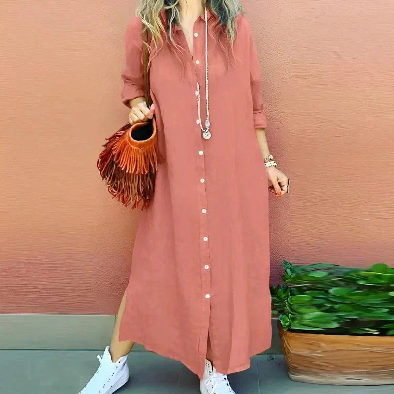 Vestido Camisa Longo Verão – Simplesmente irresistível