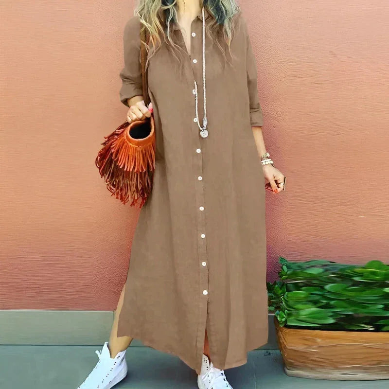 Vestido Camisa Longo Verão – Simplesmente irresistível