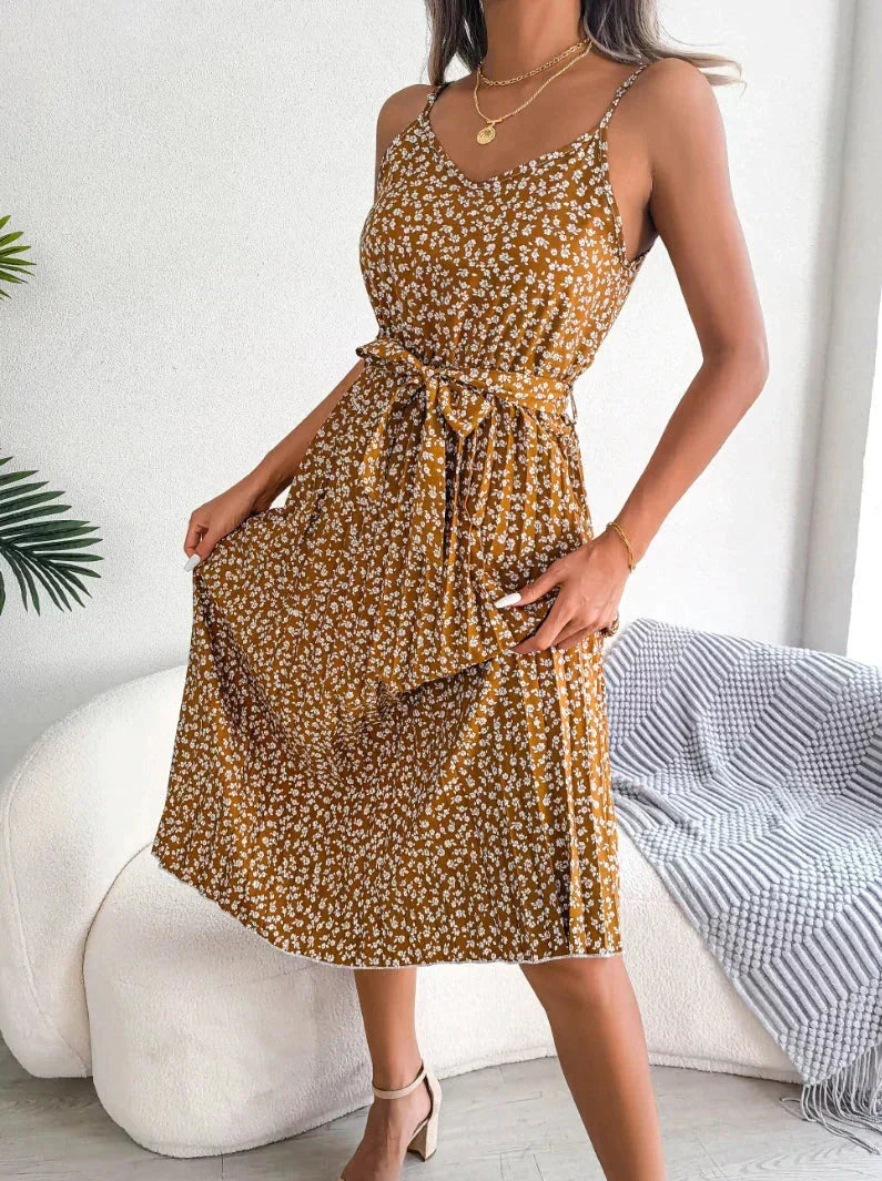 Vestido Midi Soltinho Floral – Estilo marcante e confortável
