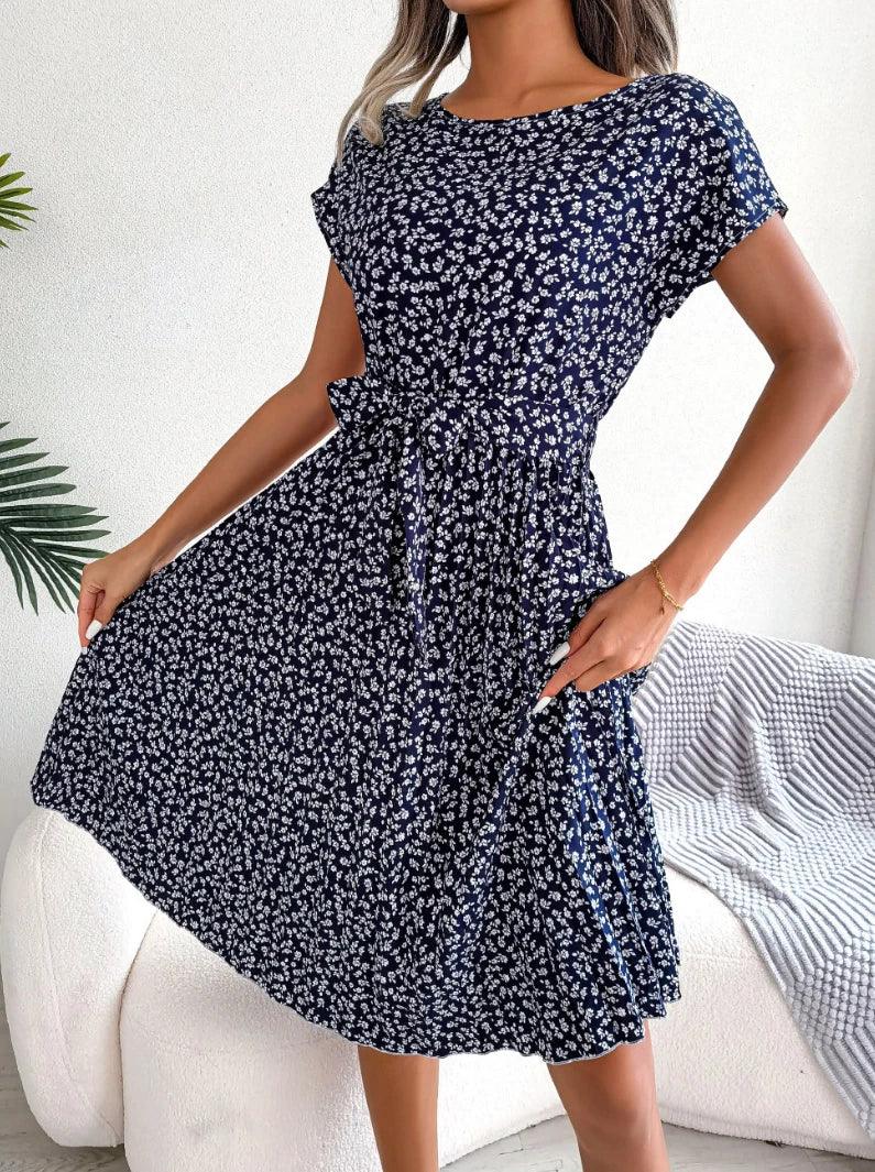 Vestido Midi Soltinho Floral – Estilo marcante e confortável