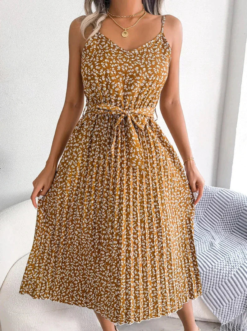 Vestido Midi Soltinho Floral – Estilo marcante e confortável