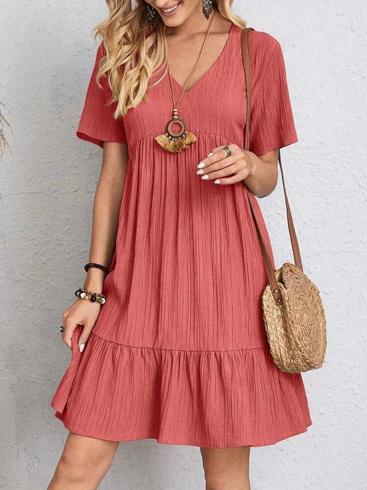 Vestido Soltinho Midi Verão – Sofisticação com caimento perfeito