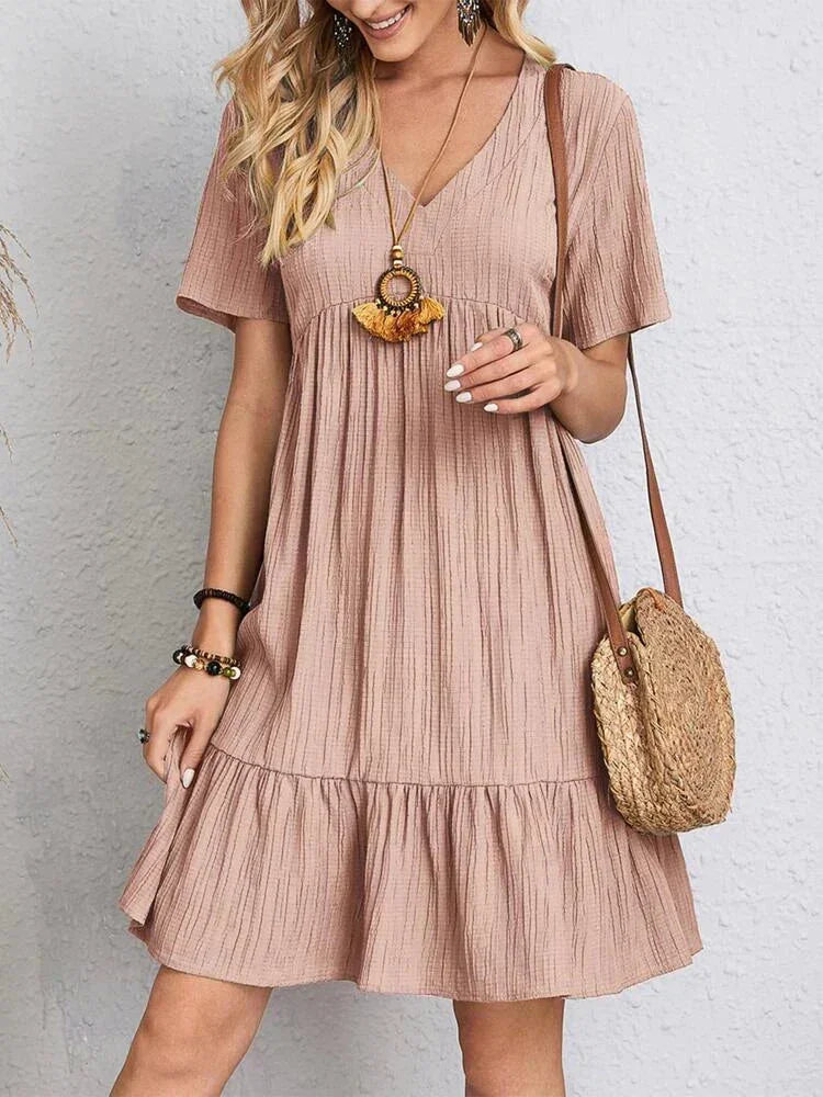 Vestido Soltinho Midi Verão – Sofisticação com caimento perfeito