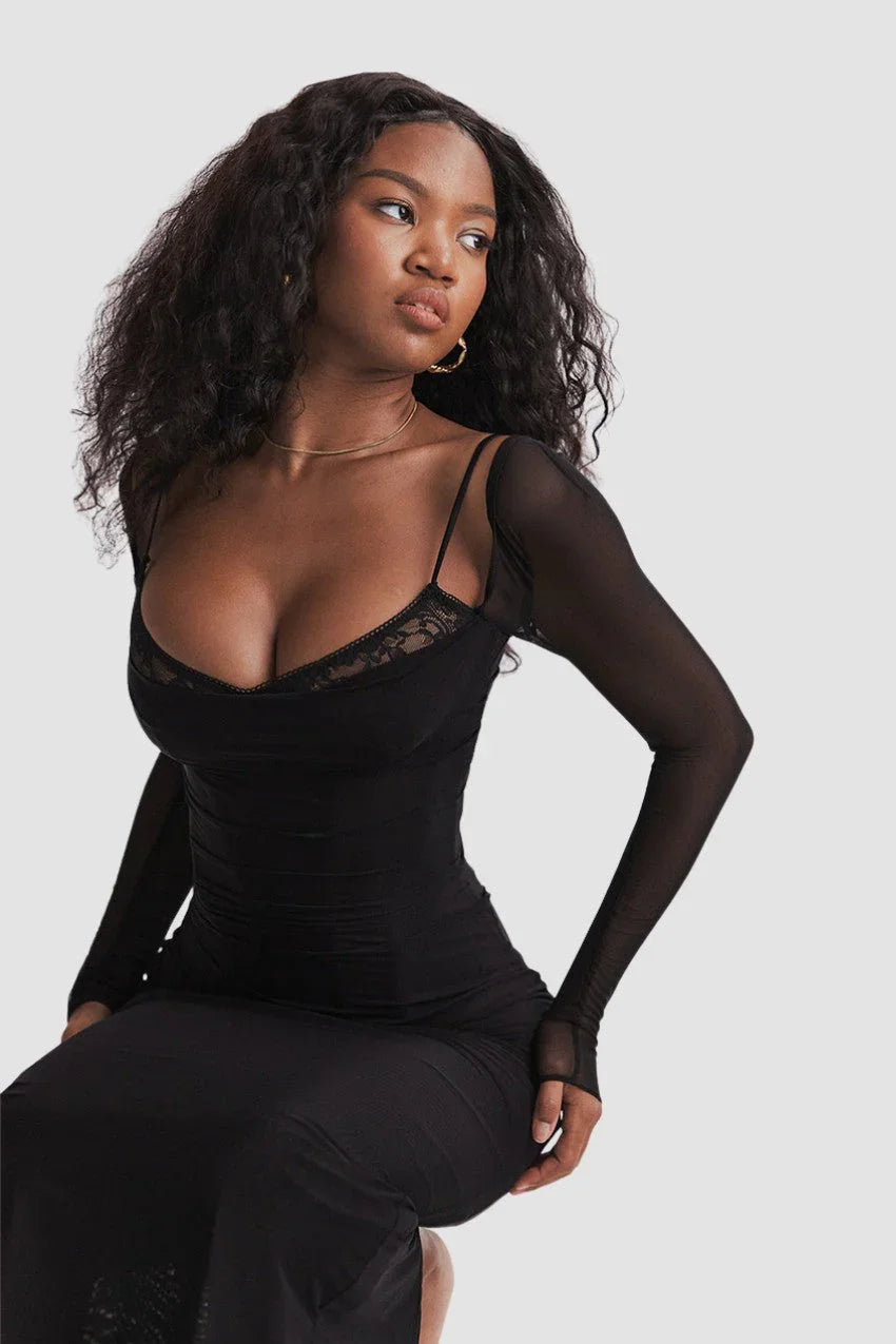 Vestido Maxi Elisa – Estilo marcante e confortável