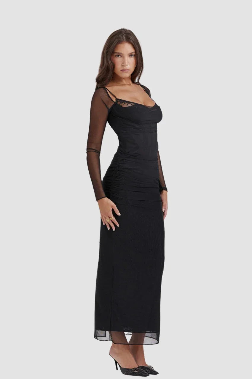 Vestido Maxi Elisa – Estilo marcante e confortável