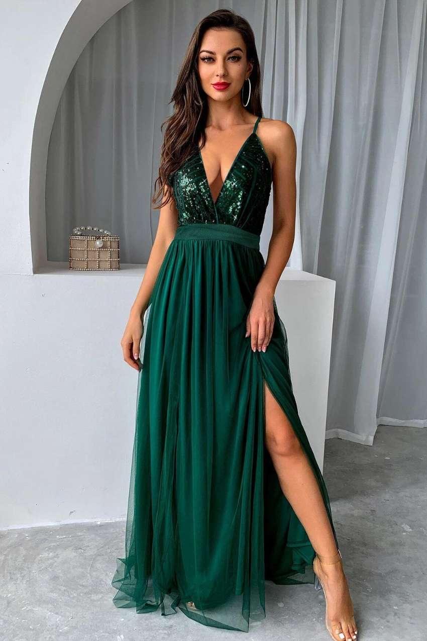 Vestido Verde Esmeralda Angélica – Versátil, leve e muito estiloso