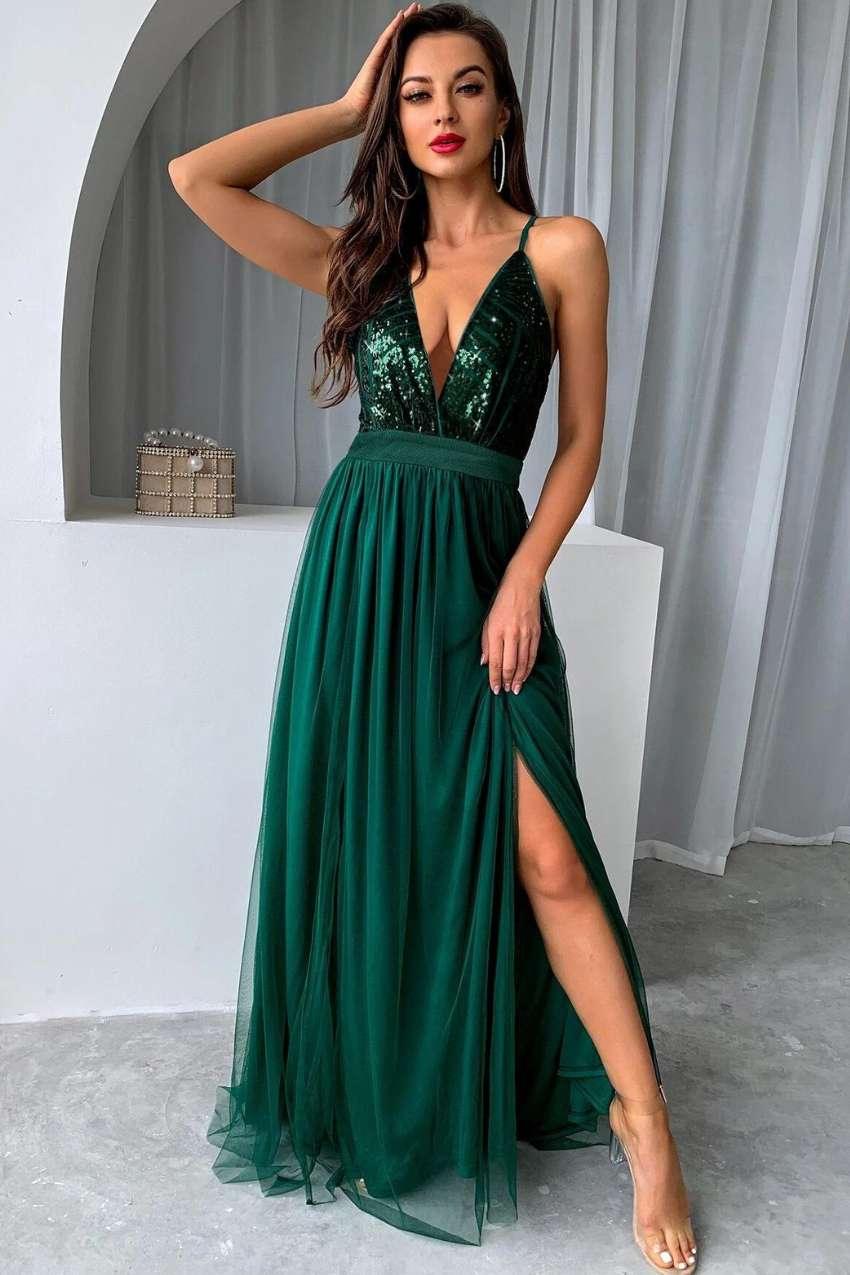 Vestido Verde Esmeralda Angélica – Versátil, leve e muito estiloso