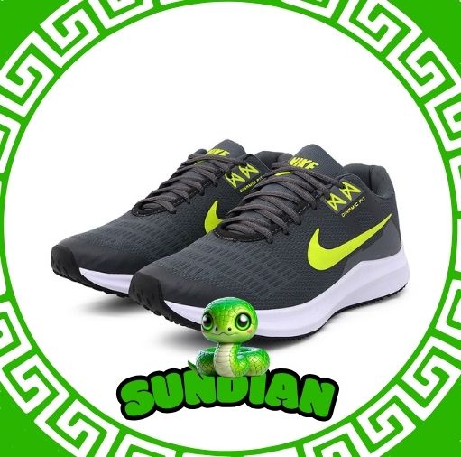 Tênis Nike Dinamic Fit Grafite/Limão