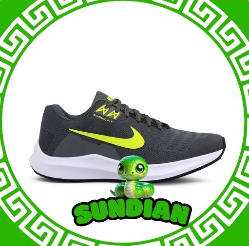 Tênis Nike Dinamic Fit Grafite/Limão