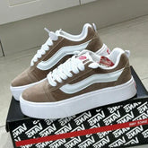 Brown Platform Vans
