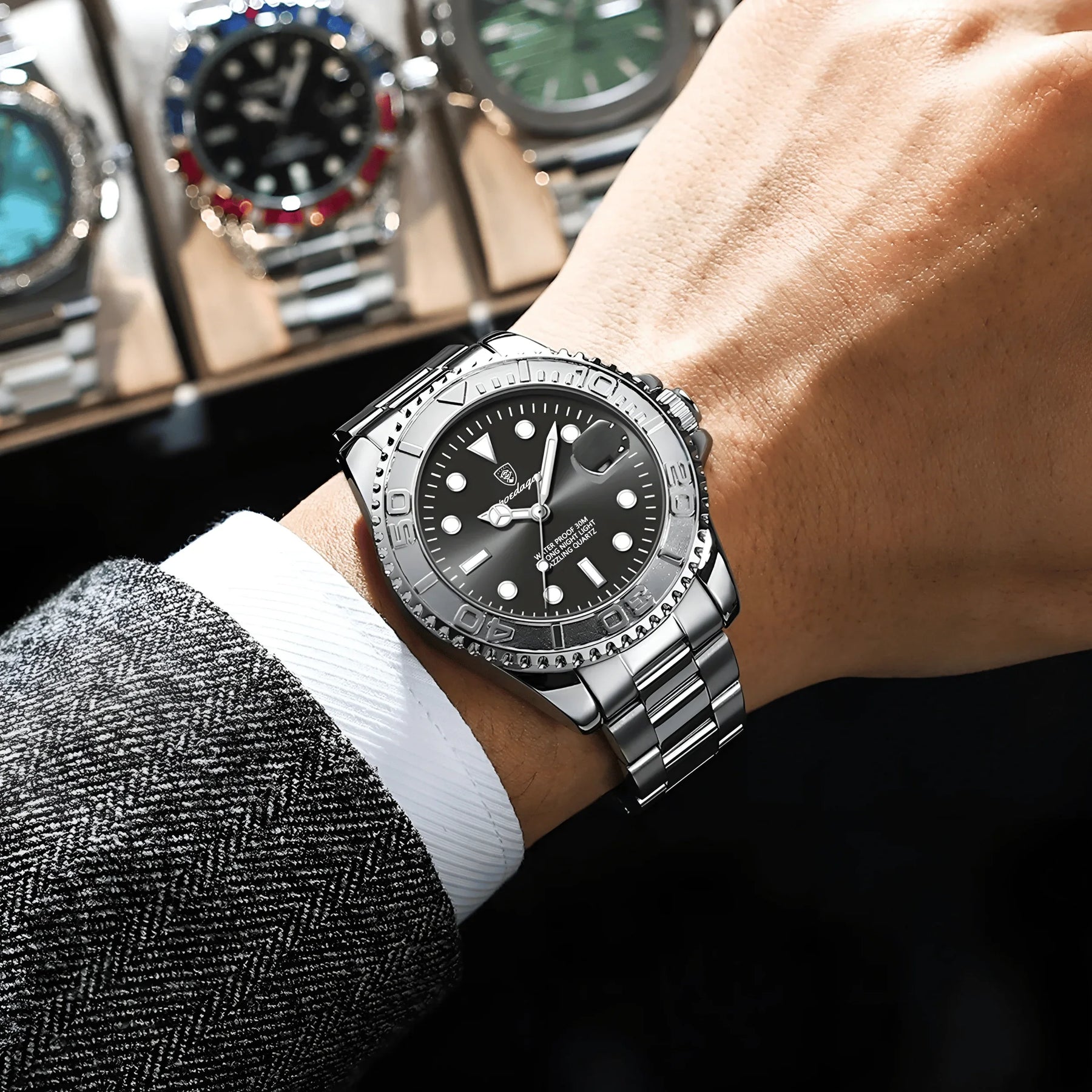 Sundian Submariner Series Men's Watch