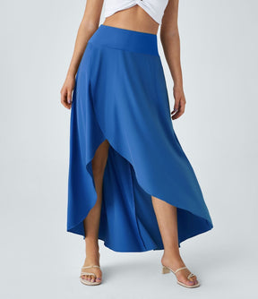 Natalia™ | Comfortable Split Skirt