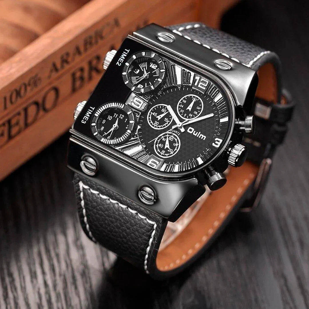 Men's Three Time Zone Watch 9315