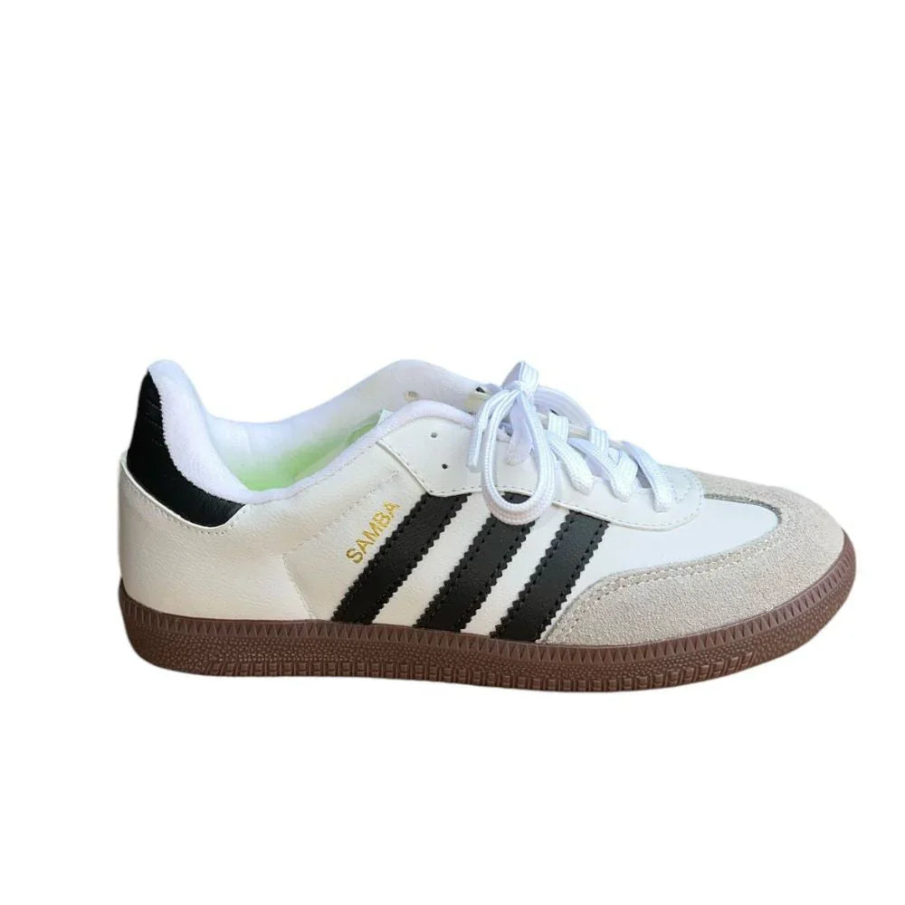 Adidas Samba OG Tradicional Branco e Preto - Sundian
