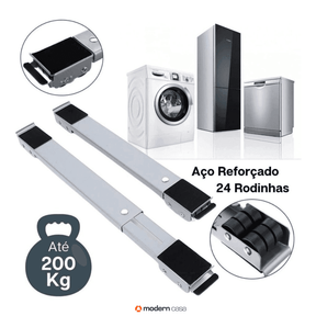 Suporte Para Pesos Com Rodinhas Ajustáveis - Sundian