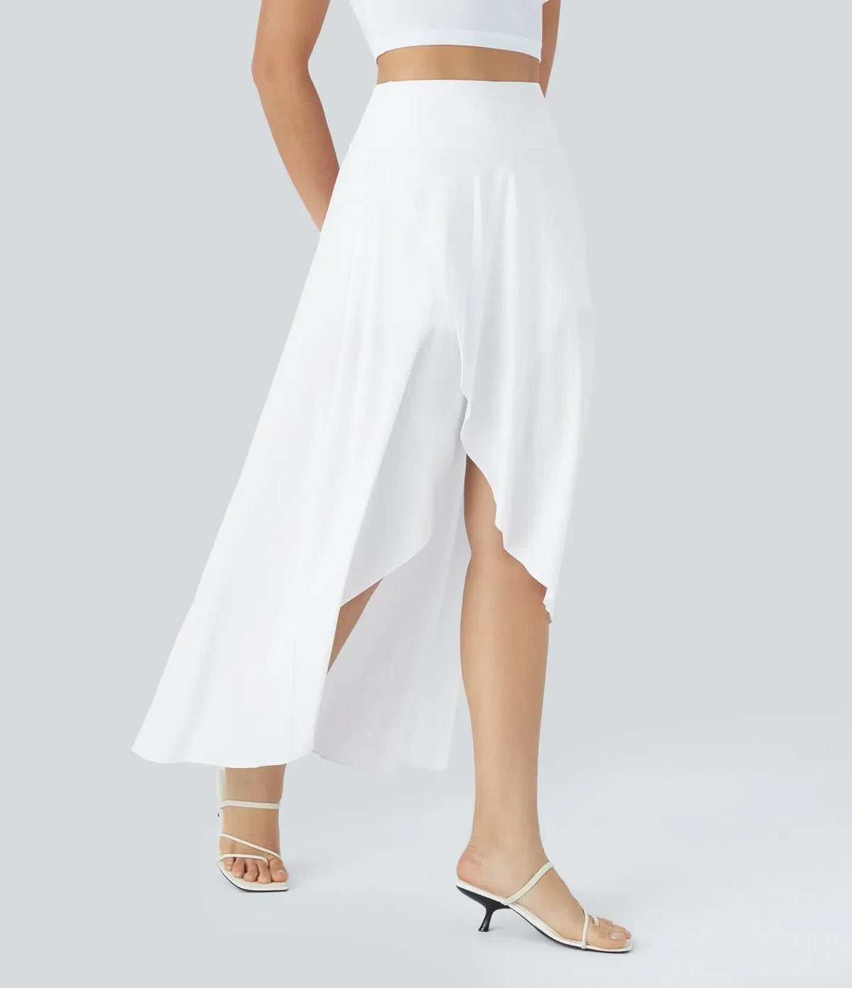 Natalia™ | Comfortable Split Skirt