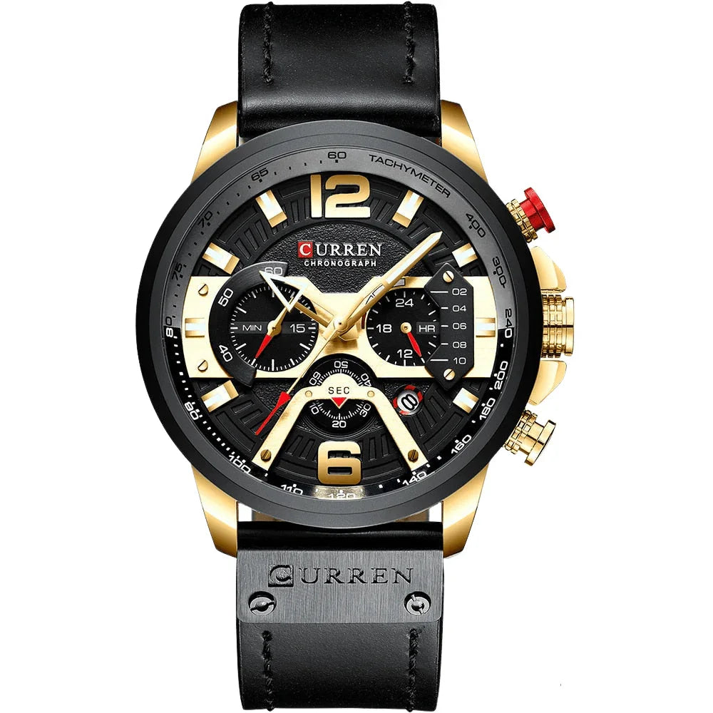 Relógio Casual Masculino CURREN – Sofisticação com caimento perfeito