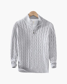 Suéter Verbier Zip – Charme e leveza em um só look