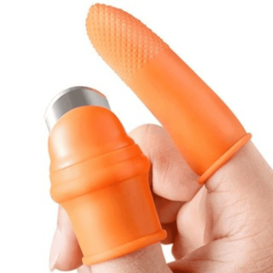 Protetor de Dedo em Silicone com Lâmina - Sundian