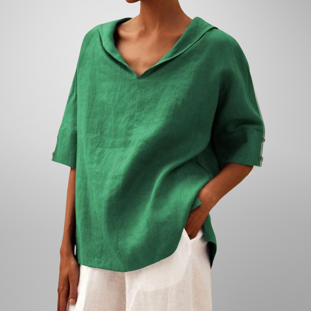 Mia – Casual Loose-Fitting Blouse