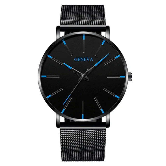 Relógio Masculino Minimalista - Ultra Fino – Ideal para qualquer ocasião