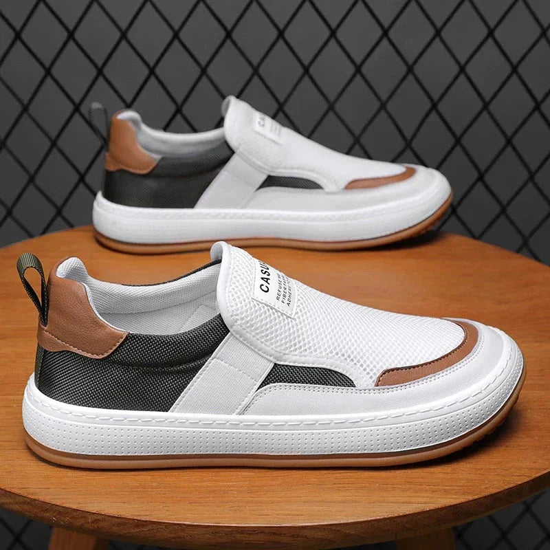 Zapatillas informales sin cordones para hombre