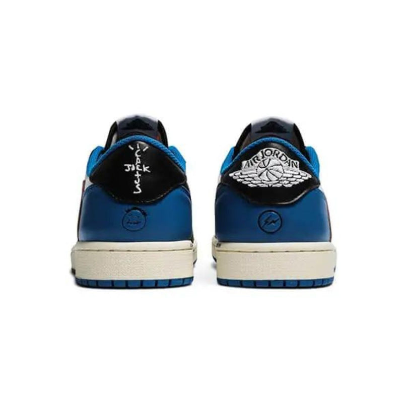 Air Jordan Travis Scott - Azul/Branco/Preto