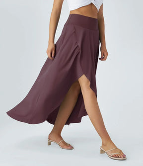 Natalia™ | Comfortable Split Skirt