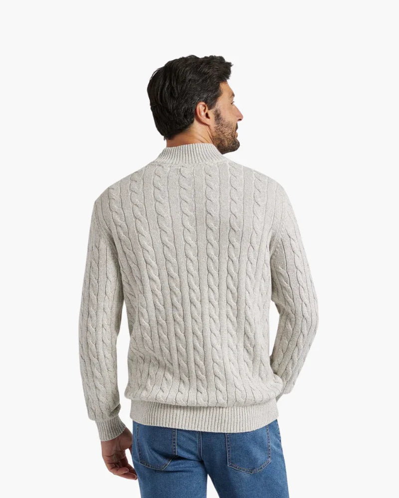 Suéter Verbier Zip – Charme e leveza em um só look