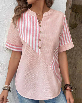 Lilly | Soft Striped Women's Blouse