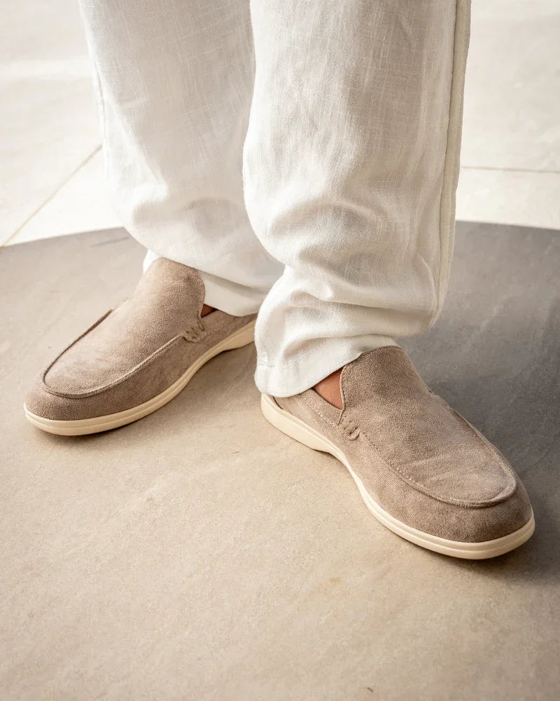 Mocassim Camurça Old Money – Estilo marcante e confortável