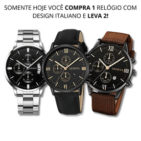 Relógio Minimalista Sundian - COMPRE 1 LEVE 2
