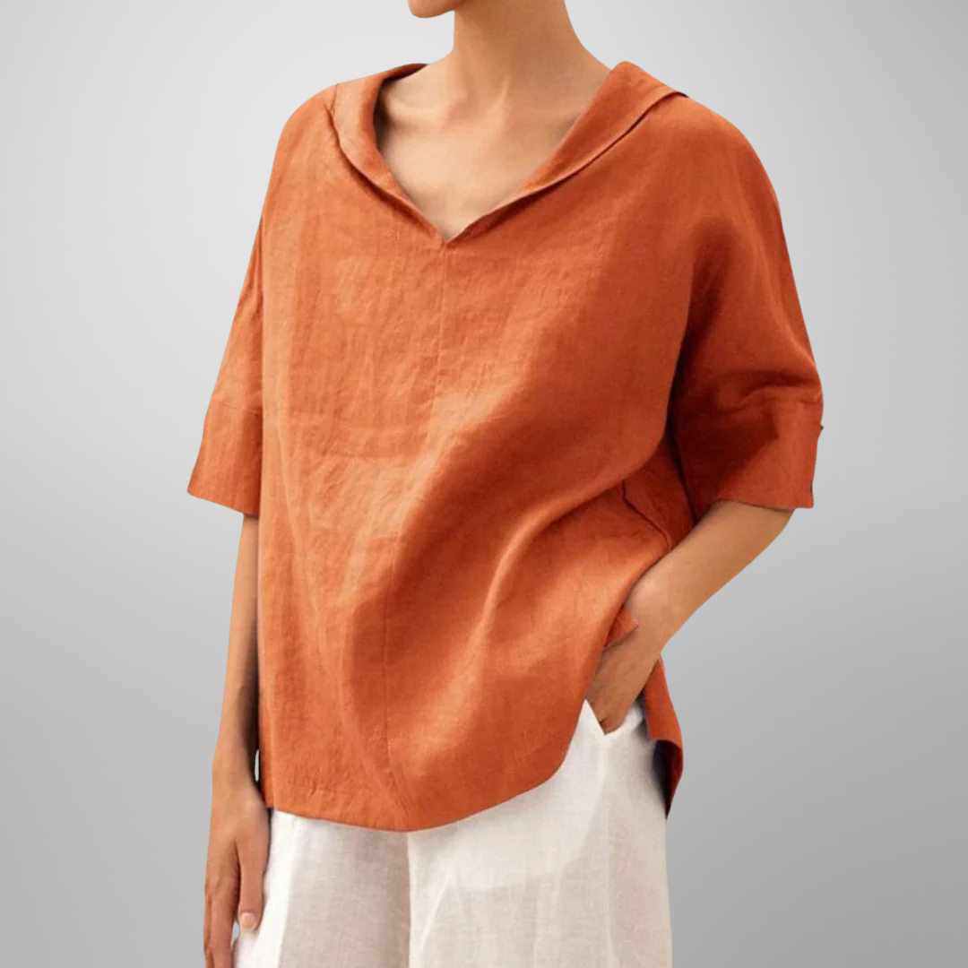Mia – Casual Loose-Fitting Blouse