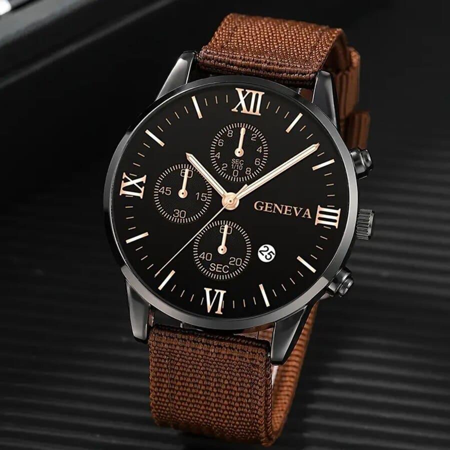 Elegance Elite™ Watch Kit + 3 100% Leather Straps FREE
