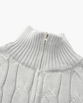 Suéter Verbier Zip – Charme e leveza em um só look