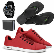 4-in-1 Kit Vegas Sneakers + Flip-flops + Wallet and Watch - Free Shipping + Immediate Delivery + Gift