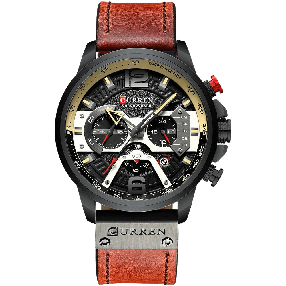 Relógio Casual Masculino CURREN – Sofisticação com caimento perfeito