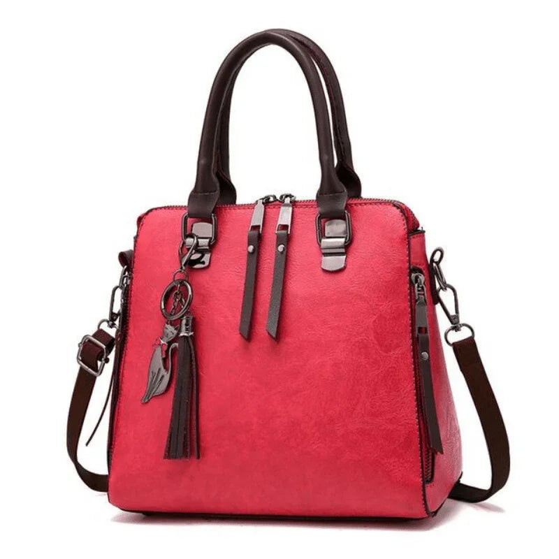 Bolsa Feminina de Couro Antonella - Sundian