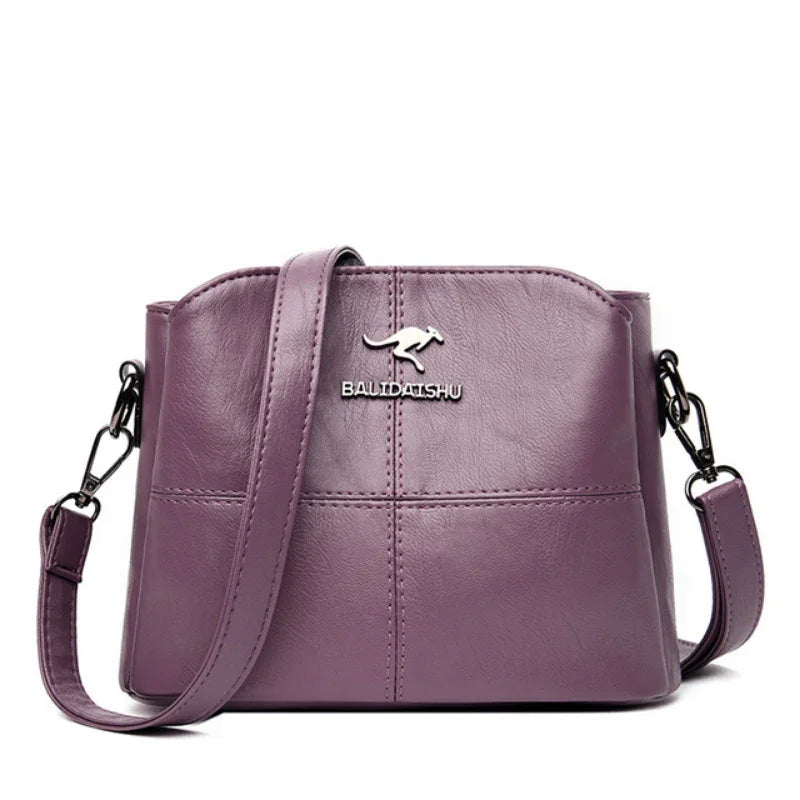 Bolsa Feminina De Couro Balidai - Sundian