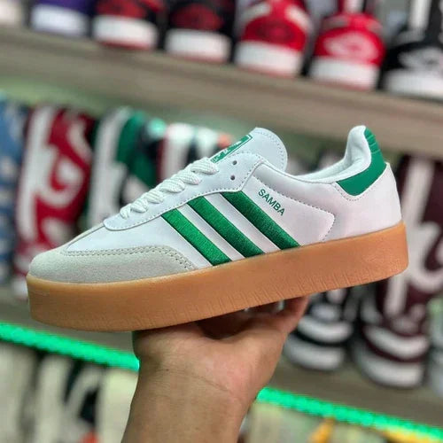 Adidas Samba Plataforma Verde - Sundian