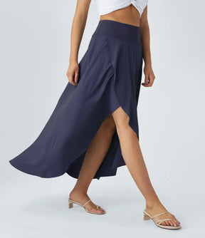 Natalia™ | Comfortable Split Skirt
