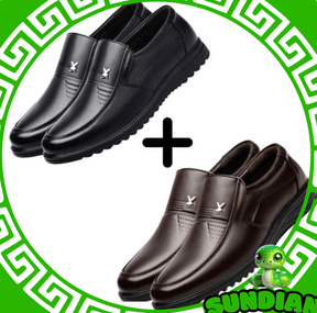 Sapato Mocassim Ortopédico de Couro - [ COMPRE 1 LEVE 2 ] - Sundian - Sundian