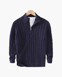 Suéter Verbier Zip – Charme e leveza em um só look
