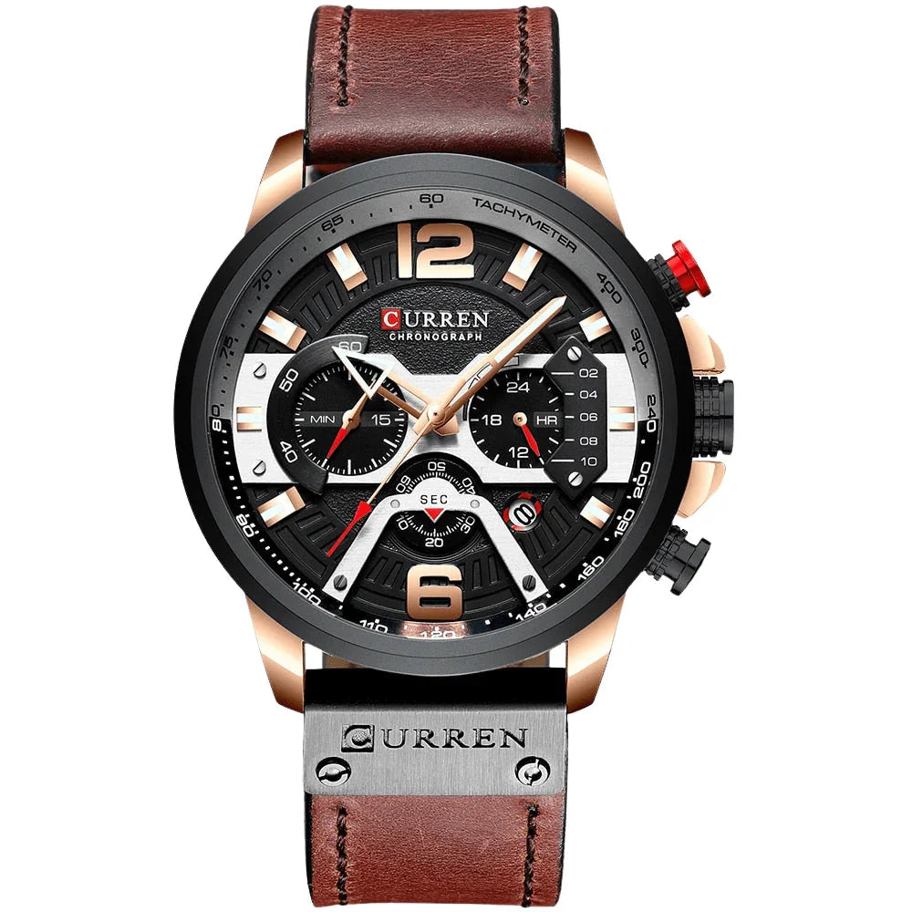 Relógio Casual Masculino CURREN – Sofisticação com caimento perfeito