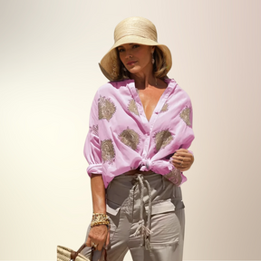 Simone™ | Ibiza Style Chic Blouse