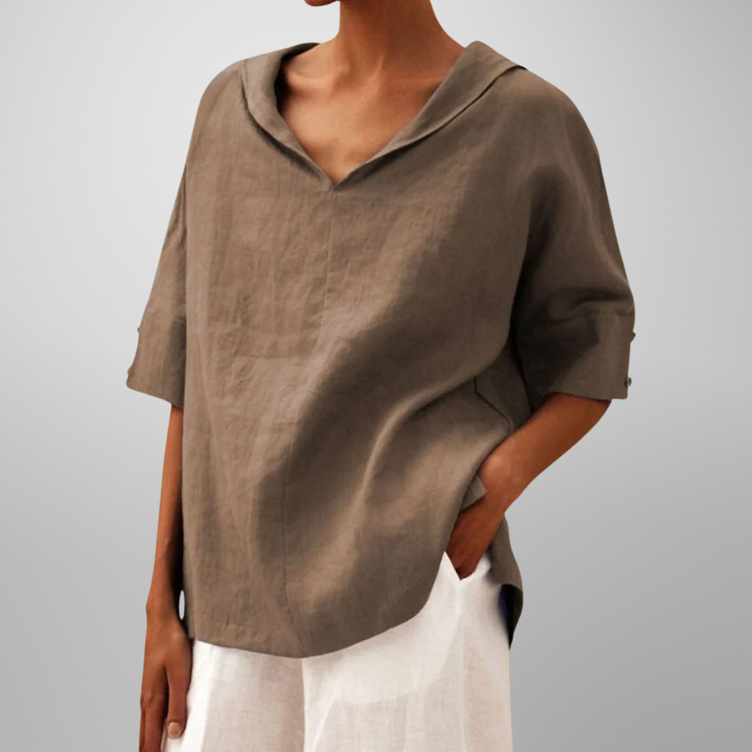 Mia – Casual Loose-Fitting Blouse