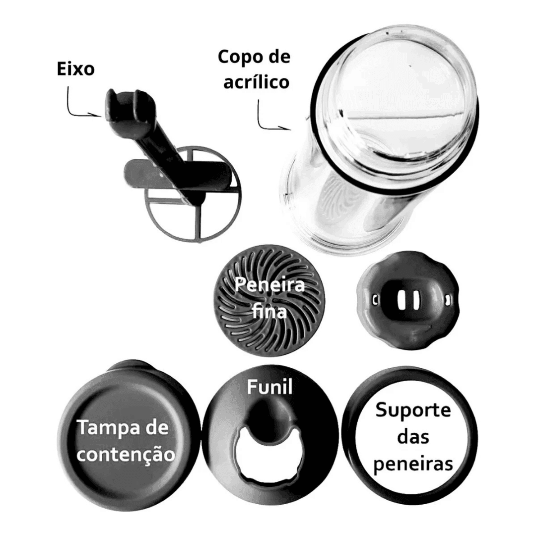 Tapioqueira Portátil Para Tapioca e Crepioca - Sundian